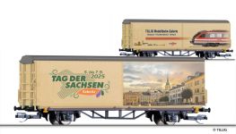 Tillig 502423 - TT - Gedeckter Güterwagen Tag der Sachsen 2025, Ep. VI